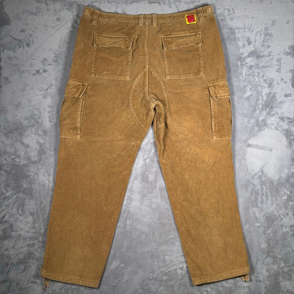 Empyre x Ruck Corduroy Cargo Pants Men’s Size 40 Brown Skate Baggy y2k style - Picture 4 of 9